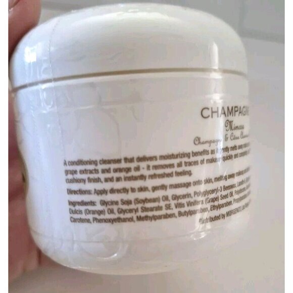 Champagne Mimosa Citrus Cleansing Balm 4 Oz 113g Makeup Remover Sealed Condition - Picture 4 of 7